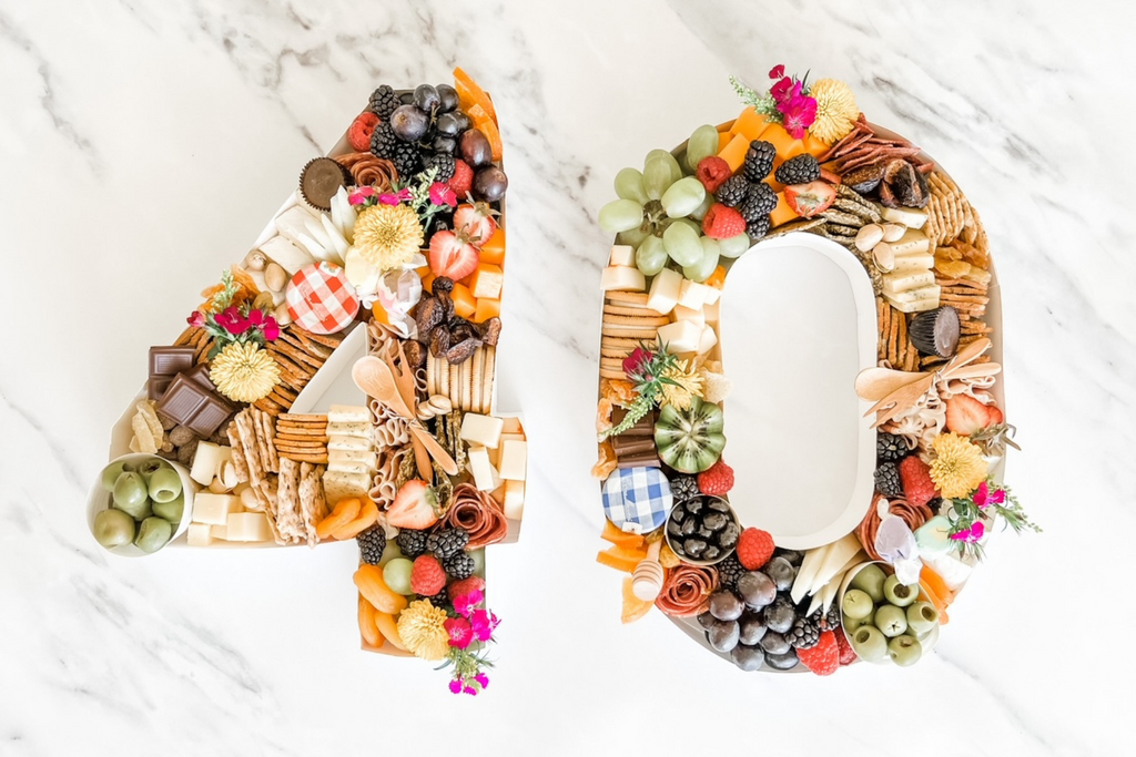 Large Letter & Number Charcuterie